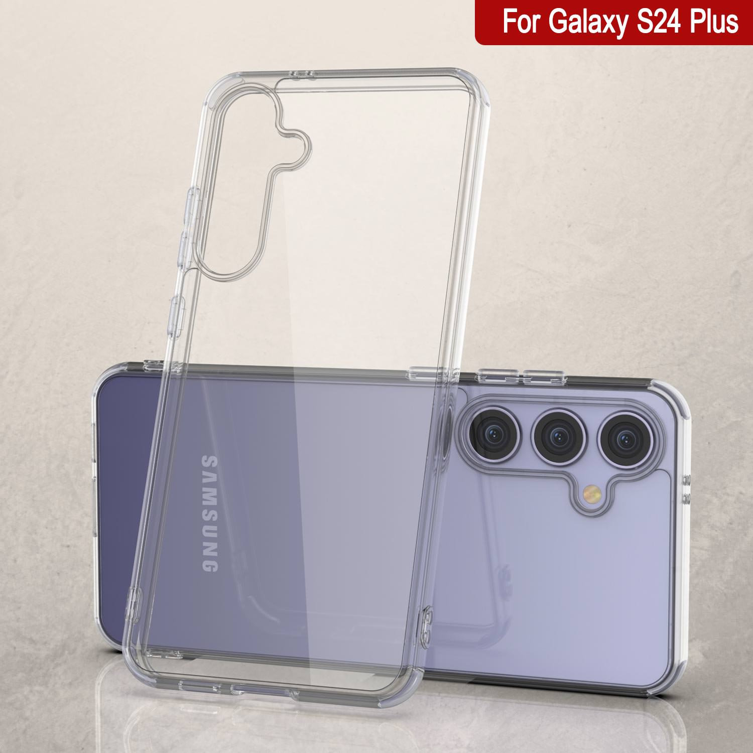 Galaxy S25 Plus Case [Clear Acrylic Series] [Non-Slip] For Galaxy S25 Plus [Clear]