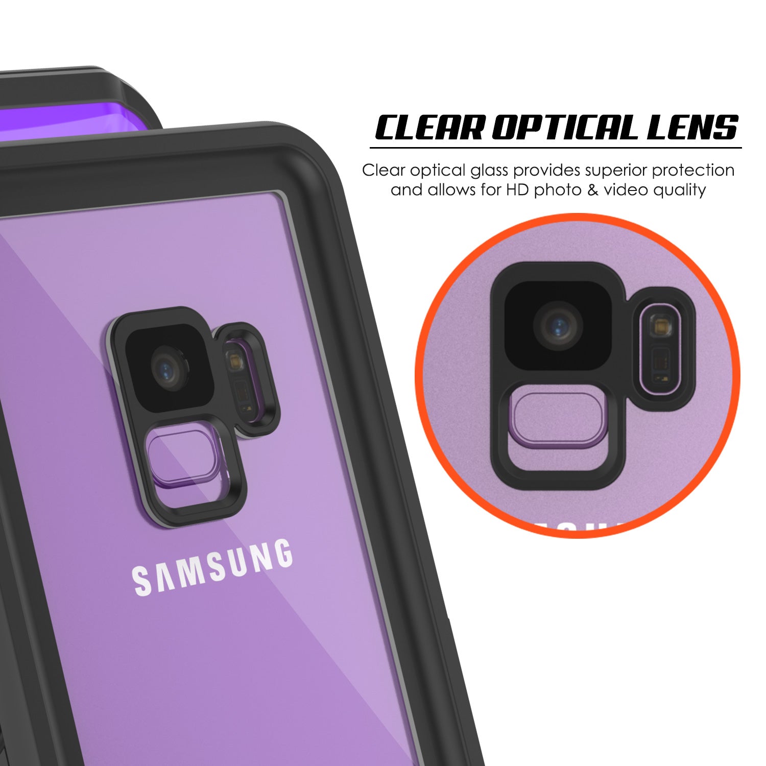 Galaxy S9 Plus Punkcase Extreme Armor Case Series [Purple]