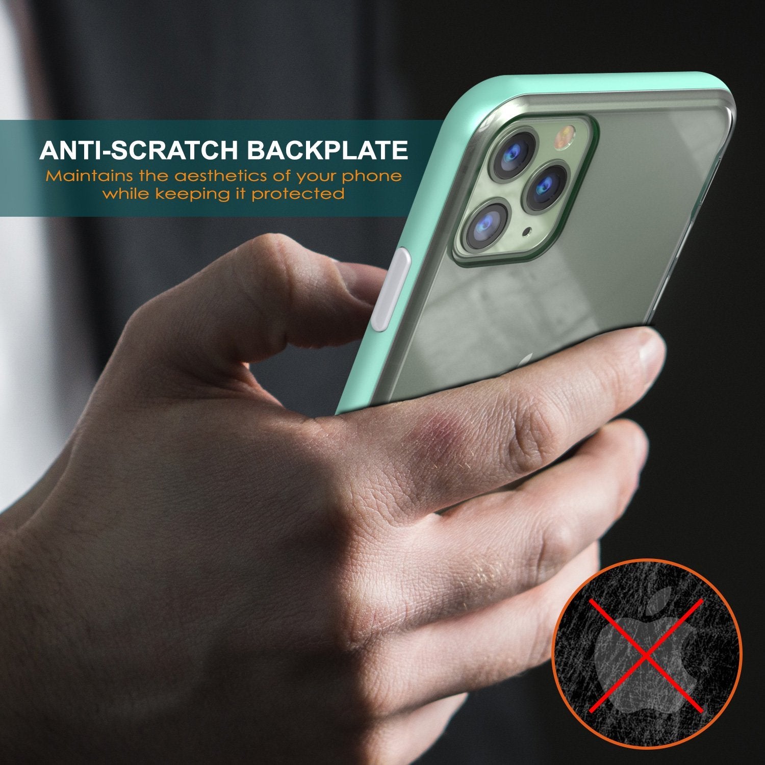 iPhone 12 Pro Case, PUNKcase [LUCID 3.0 Series] [Slim Fit] Protective Cover w/ Integrated Screen Protector [Teal]