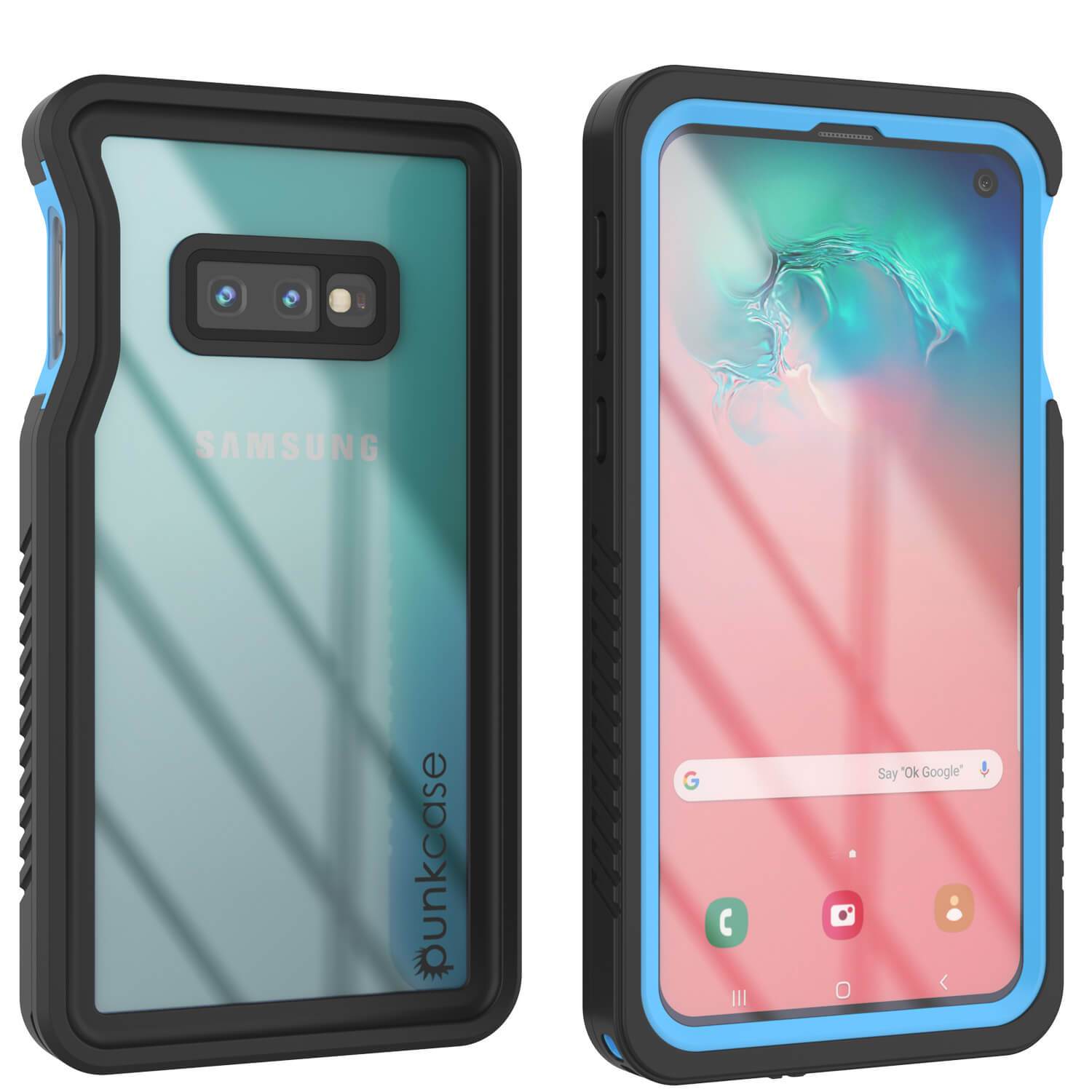 Galaxy S10 Water/Shock/Snow/dirt proof Slim Case [Light Blue]